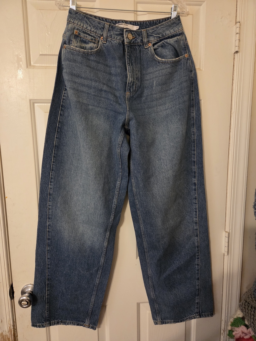 Classic High-Rise Wide-Leg Women's Jeans - Blue
